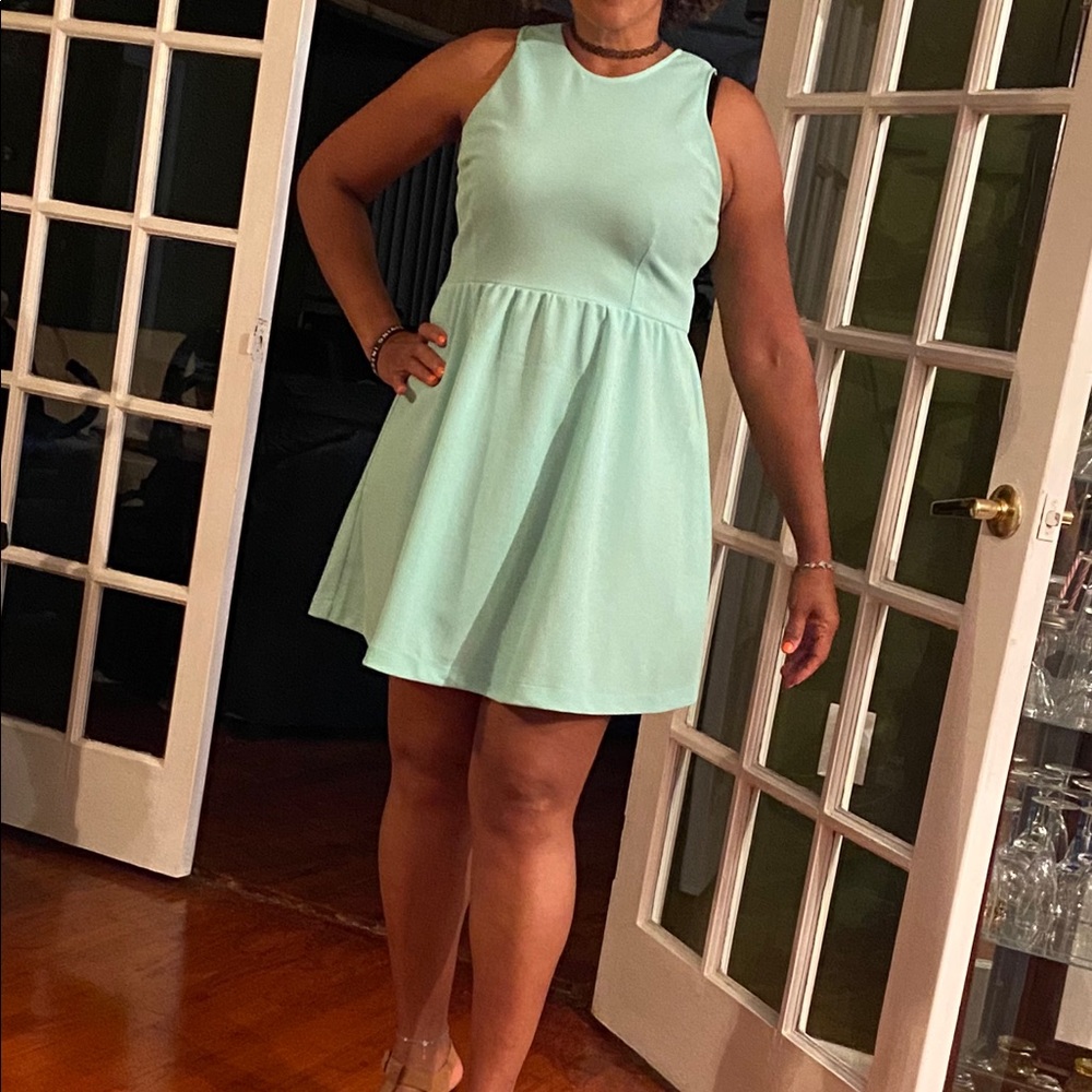 Teal Dress